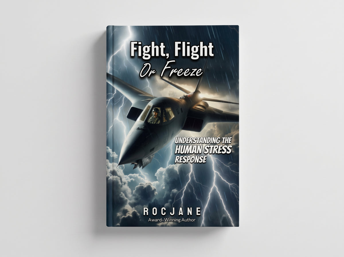 Fight Flight or Freeze Understanding the Human Stress Response psychology and stress management eBook cover by RocJane