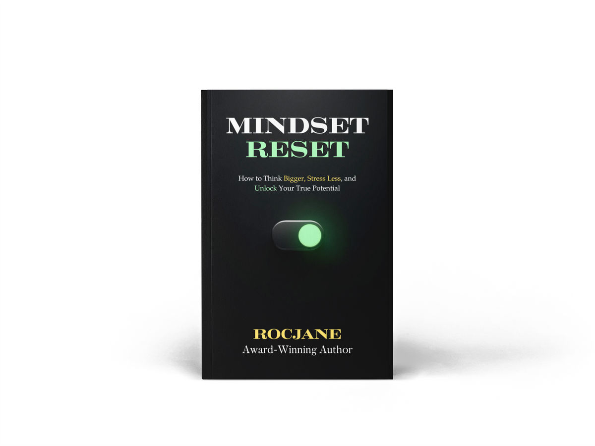 Mindset Reset growth mindset and personal-development eBook cover by RocJane