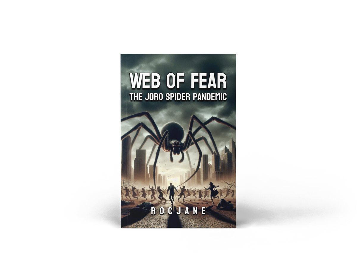 Web of Fear The Joro Spider Pandemic creature-horror thriller eBook cover by RocJane