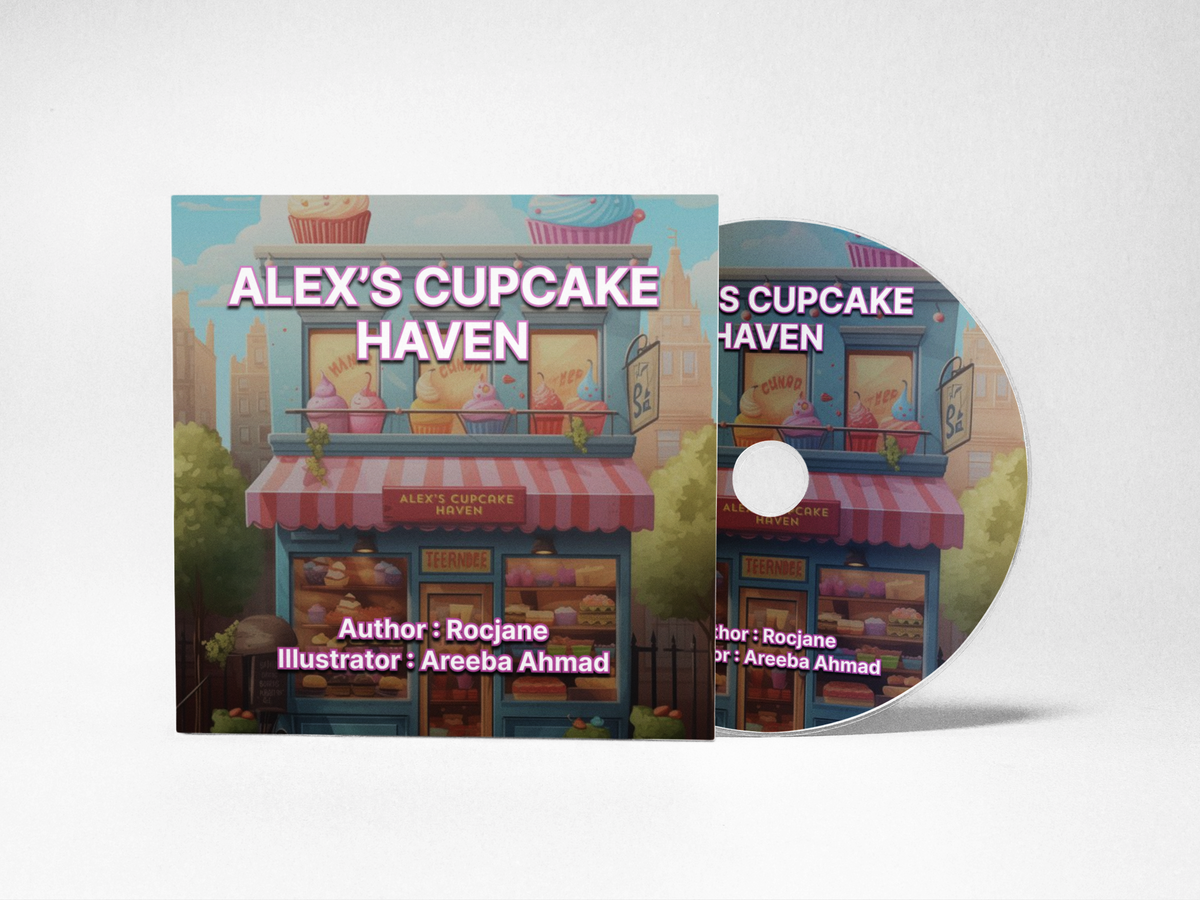 Audiobook cover for Alex’s Cupcake Haven by RocJane.