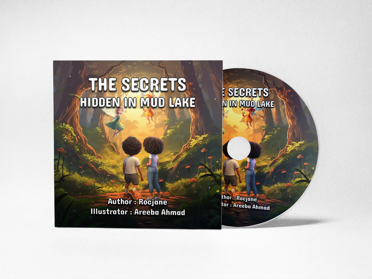 Audiobook cover for The Secrets Hidden in Mud Lake by RocJane.