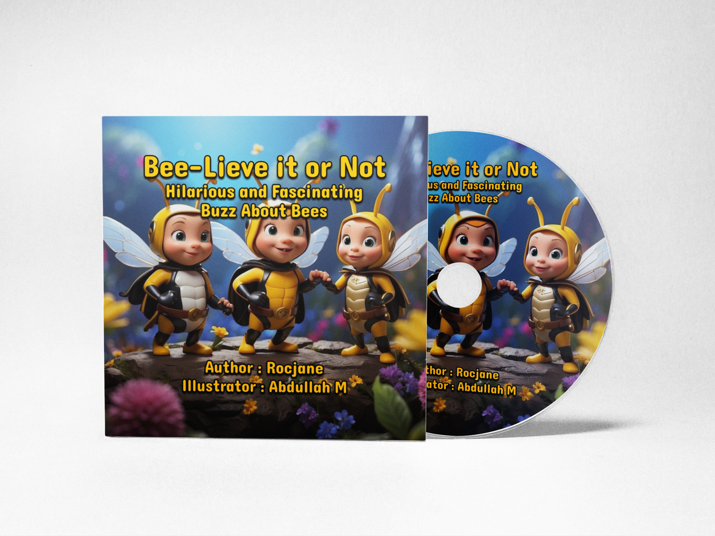 Buzz into the fascinating world of bees with Bee-lieve-It or not Hilarious and Fascinating Buzz About Bees Audio Books in 7 Languages - Discover their amazing talents and funny quirks through this entertaining and educational audio book, available in 7 languages at Rocjane Bookstore.