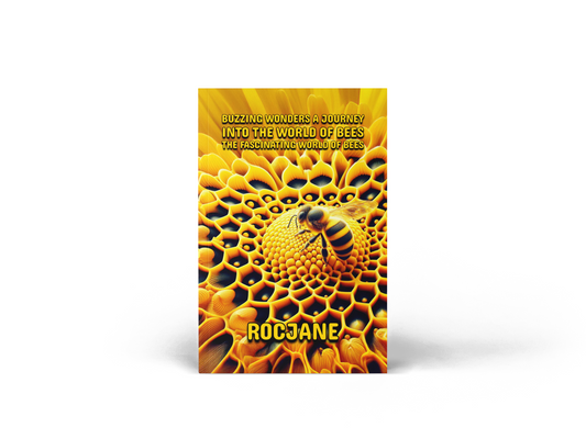 Buzzing Wonders The Fascinating World of Bees educational nature paperback cover by RocJane