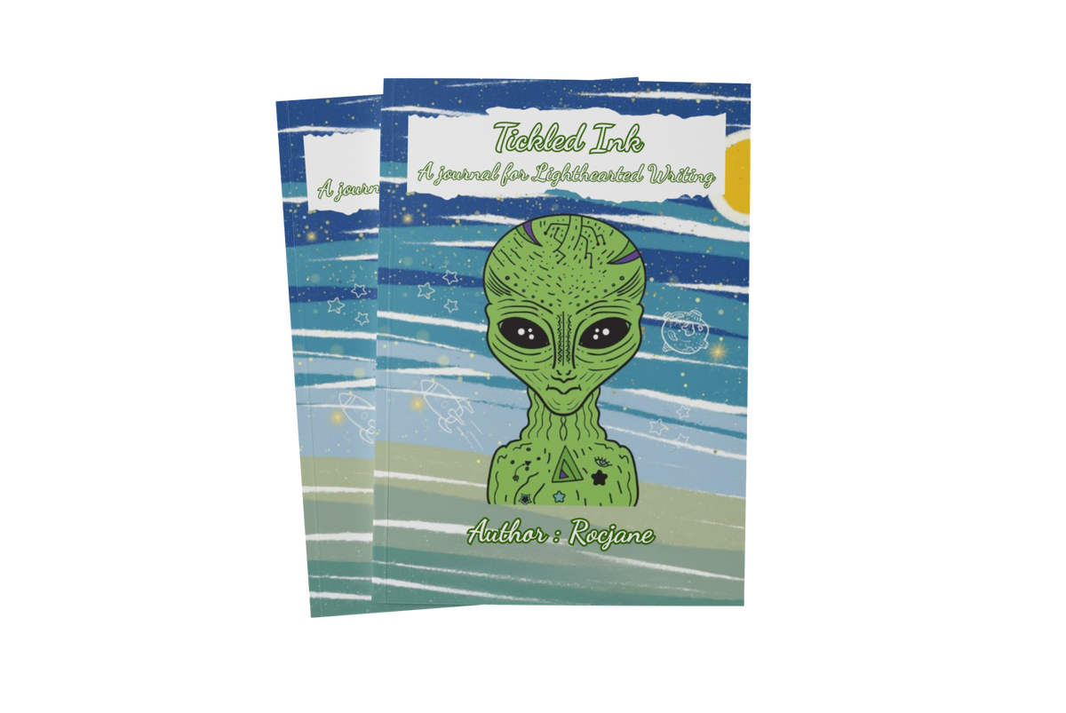 Cover of Tickled Ink: A Journey for Light-Hearted Writing by RocJane.
