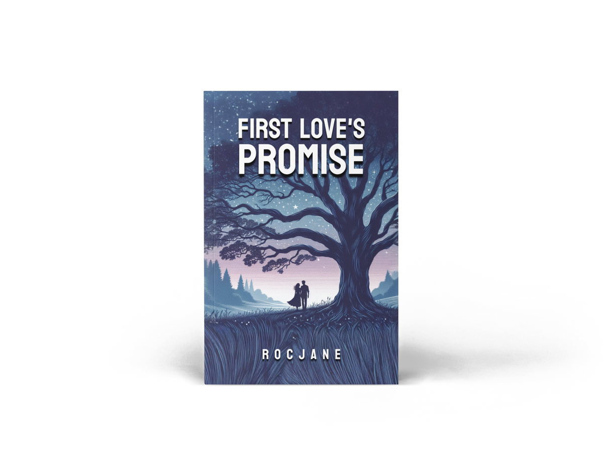 First Love’s Promise nostalgic small-town coming-of-age romance paperback cover by RocJane