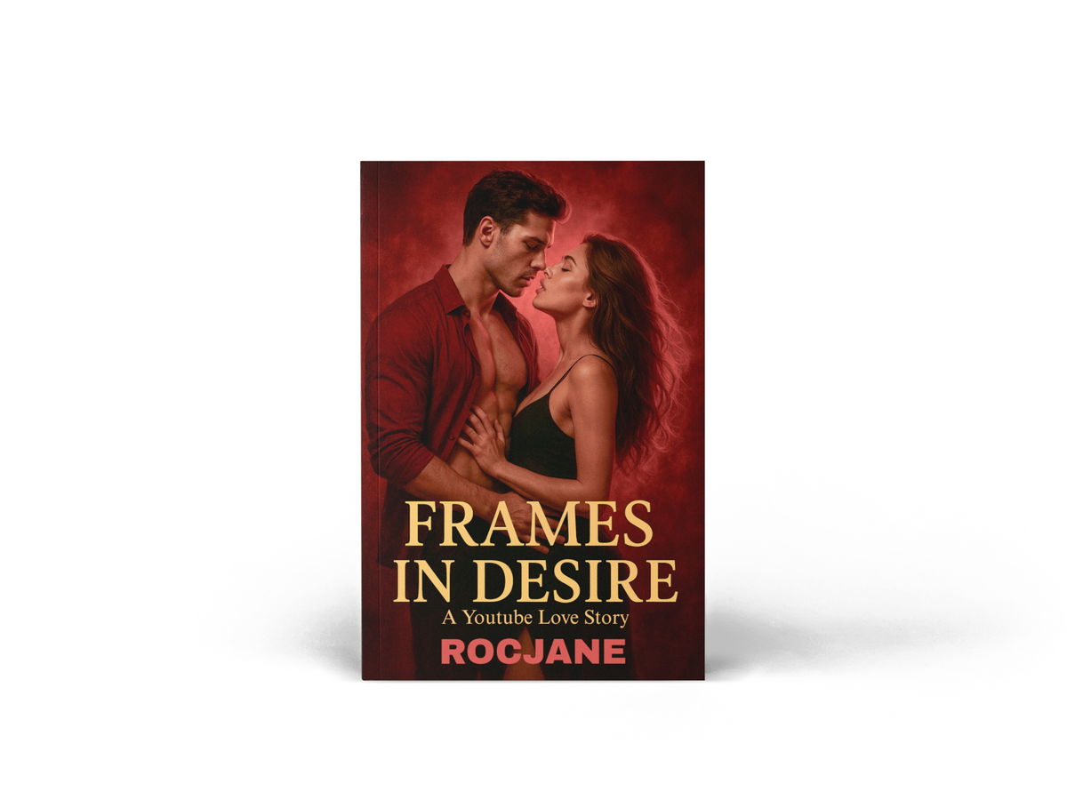 Frames in Desire contemporary YouTube romance eBook cover by RocJane