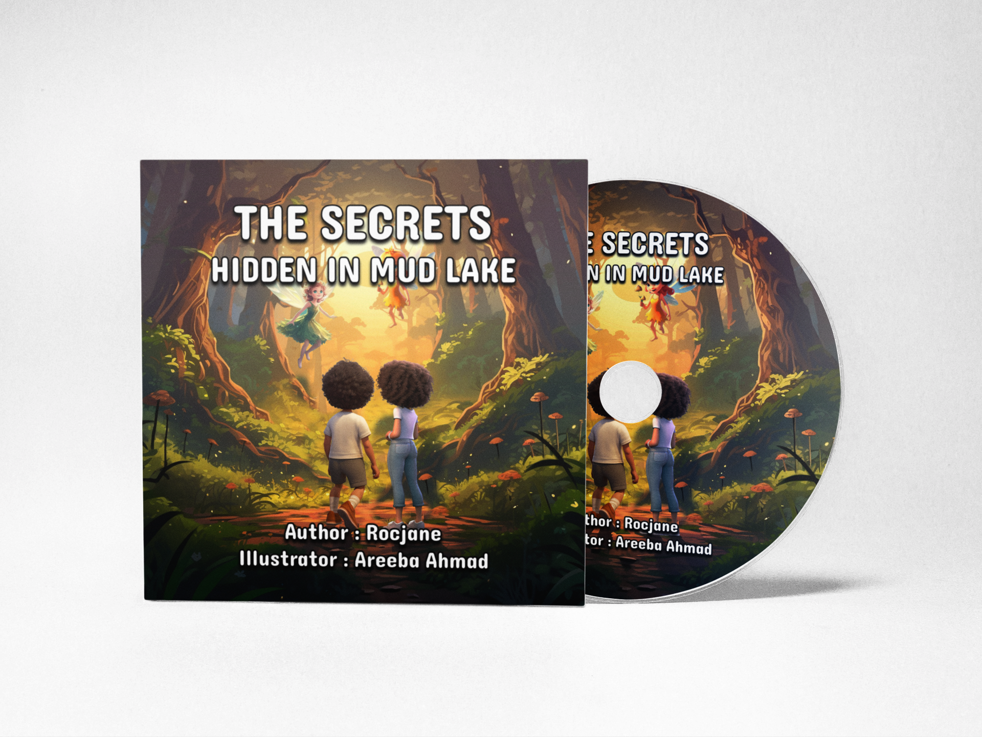 The Secrets Hidden In Mud Lake Audio Book - Embark on a fantastical adventure with Nugget, a transgender boy with an extraordinary imagination, as he journeys to the enchanted Mud Lake in search of a cure for his mother's illness in this captivating audio book, available in 8 languages at Rocjane.com.