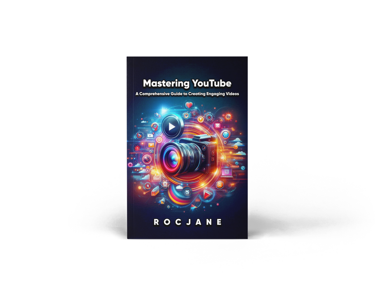 Mastering YouTube video creation, audience engagement, and channel strategy eBook cover by RocJane