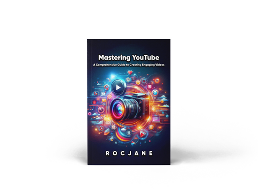 Mastering YouTube video creation, audience engagement, and channel strategy eBook cover by RocJane