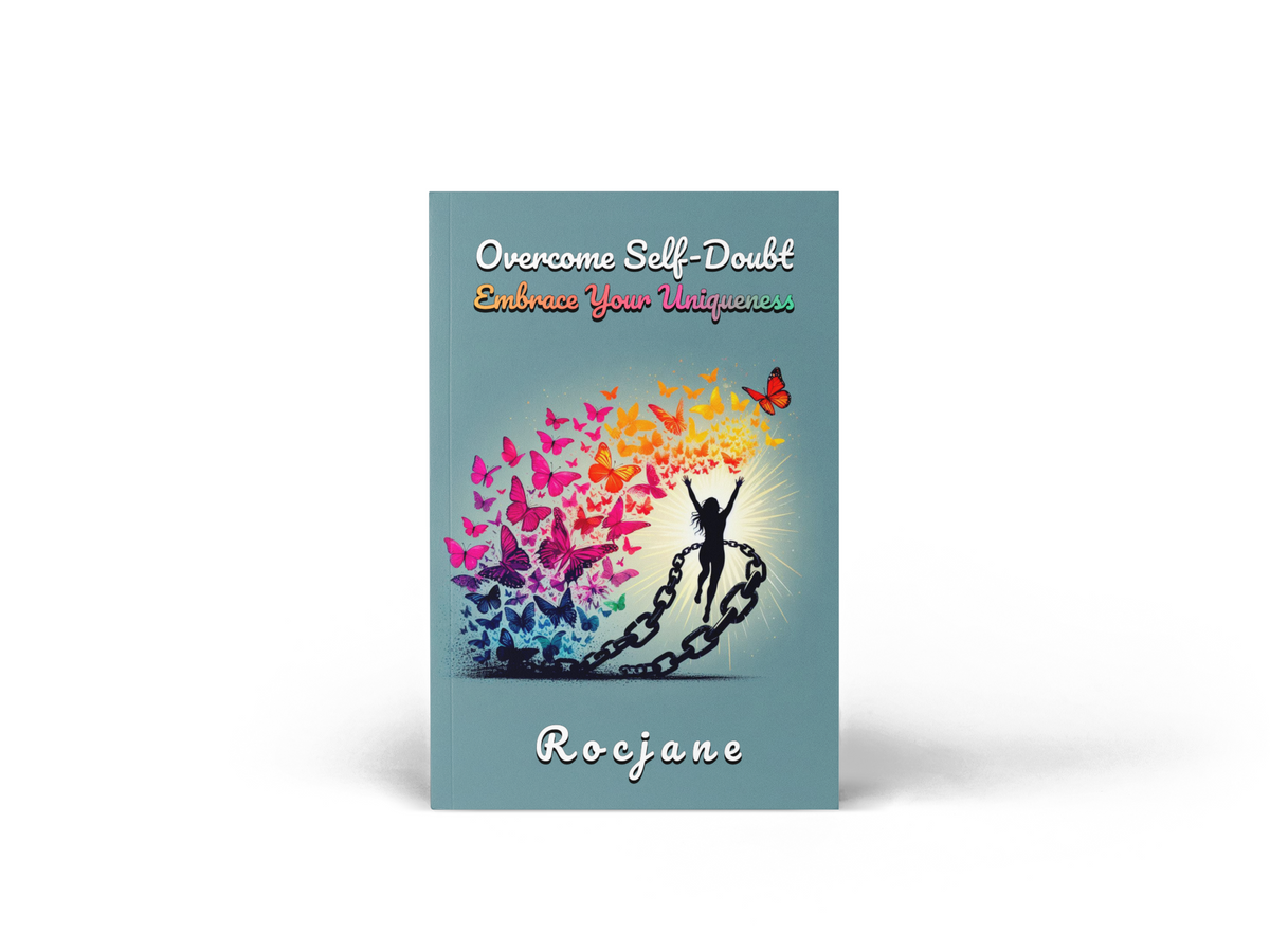 Overcome Self-Doubt: Embrace Your Uniqueness confidence and personal-growth eBook cover by RocJane