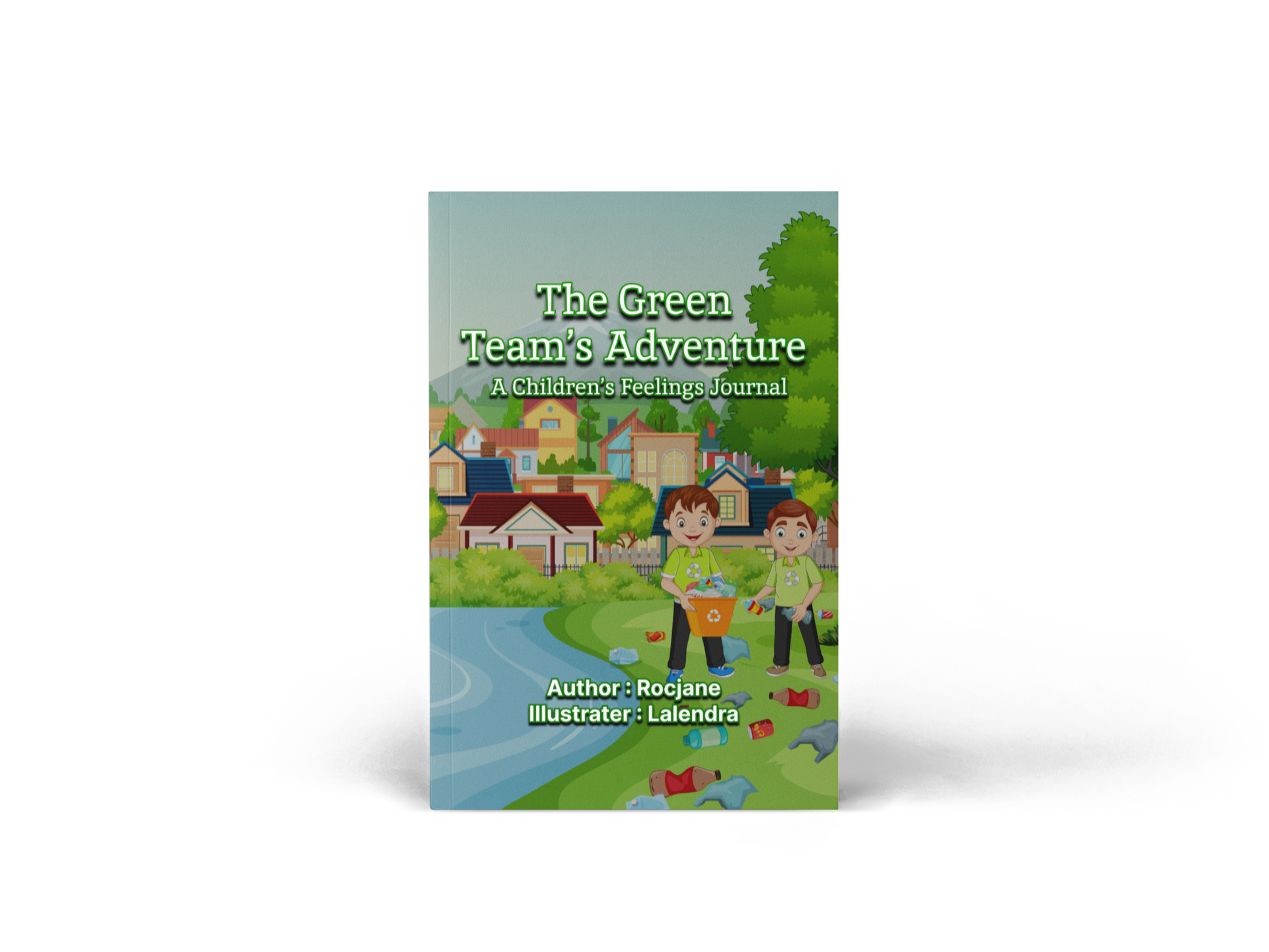 The Green Team's Adventure: A Children’s Feelings Journal - Join the Green Team on a journey of self-discovery and emotional growth with this engaging journal, designed to help children navigate their feelings and build emotional resilience through storytelling, creative activities, and reflective exercises, available at Rocjane.com. Inspire your little ones to embrace their emotions and develop essential life skills as they embark on this fun and educational adventure.