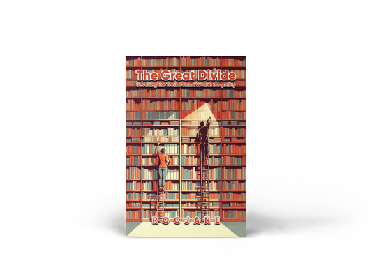 The Great Divide wealth inequality economics and social issues eBook cover by RocJane