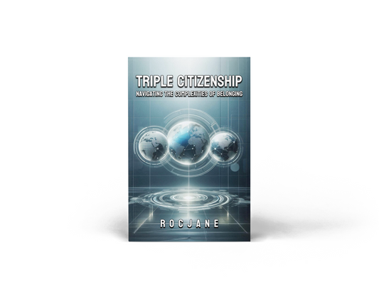 Triple Citizenship: Navigating the Complexities of Belonging Paperback cover by rocjane