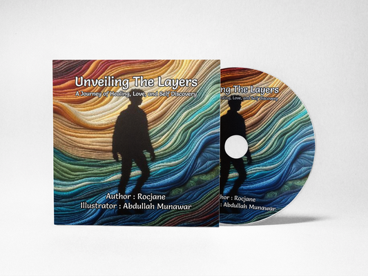 Unveiling The Layers Audio Books - Embark on an emotional journey of healing, love, and self-discovery with this captivating audio book series, available in 8 languages at Rocjane.com.