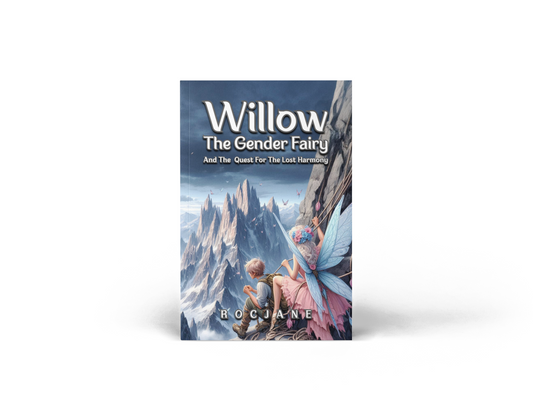 Willow the Gender Fairy and the Quest for the Lost Harmony inclusive children’s fantasy eBook cover by RocJane