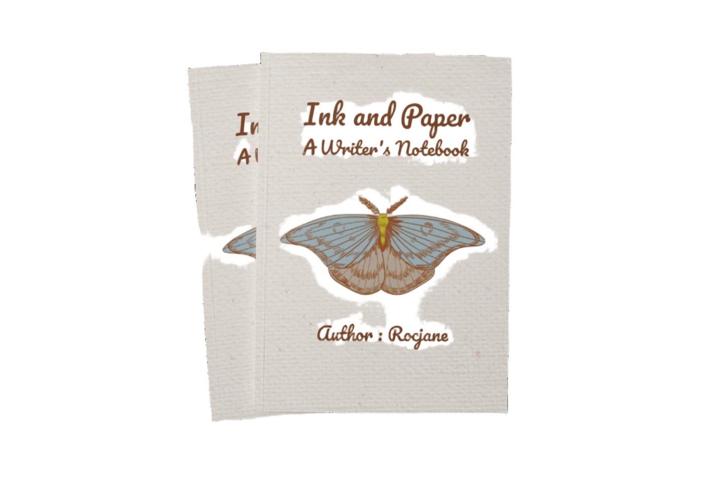 Ink and Paper: A Writer's Notebook - Capture your creative ideas, thoughts, and musings in this writer's companion, providing an inspiring space for you to unleash your imagination and put pen to paper, available at Rocjane Bookstore.