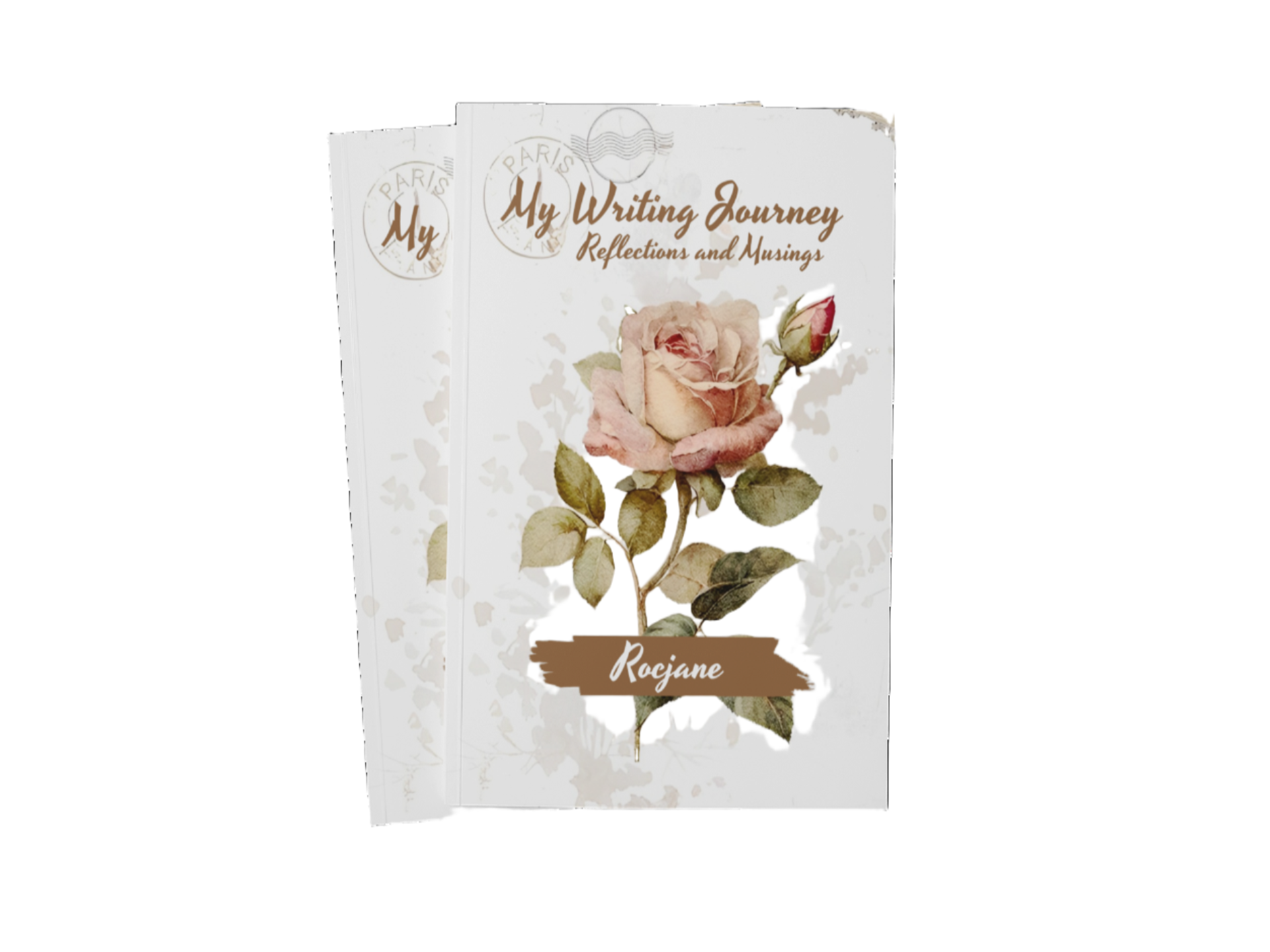 My Writing Journey: Reflections and Musings - Embark on a personal writing adventure and explore your creative depths with this journal, offering space for reflection, introspection, and inspiration as you chronicle your writing experiences and nurture your unique voice, available at Rocjane Bookstore.