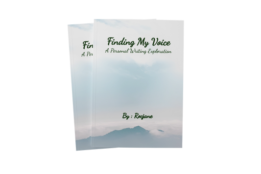 Cover of Finding My Voice: A Personal Writing Exploration by RocJane.
