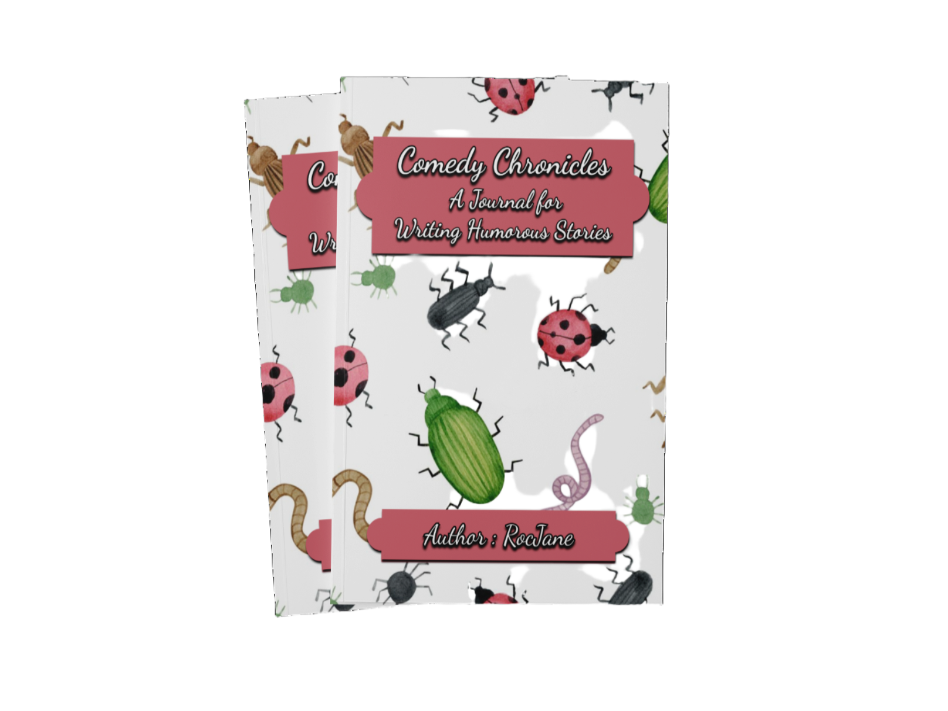 Comedy Chronicles: A Journal for Writing Humorous Stories - Unleash your inner comedian and capture your funniest tales in this journal designed specifically for crafting side-splitting stories, available at Rocjane Bookstore.